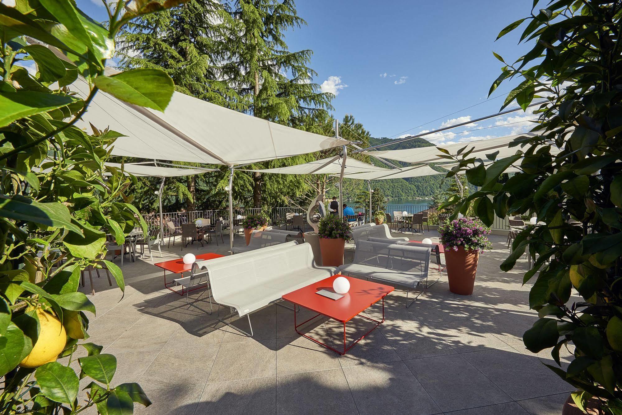 Dependence Del Parco Hotell Porlezza Exteriör bild
